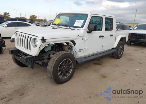 2021 Jeep Gladiator Overland 4X4 from USA, damaged, VIN 1C6HJTFG9ML587526